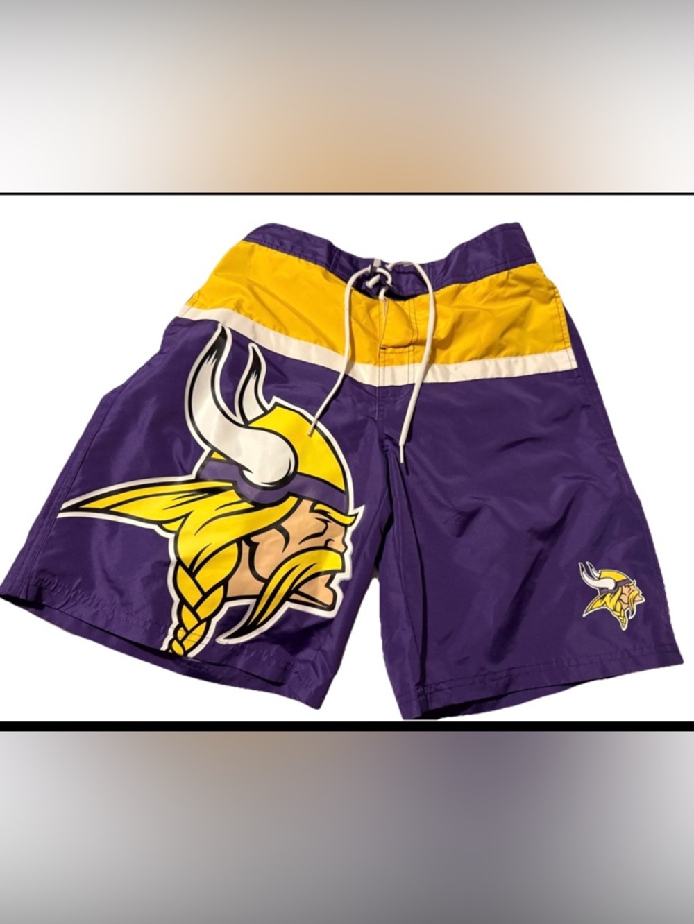 Men's G-III Sports by Carl Banks Purple Minnesota Vikings Sea Wind - Swim Trunks